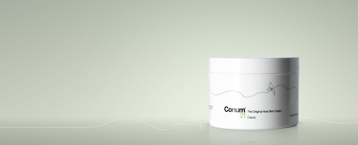 Corium 21 Original Aloe Vera Skin Cream jar